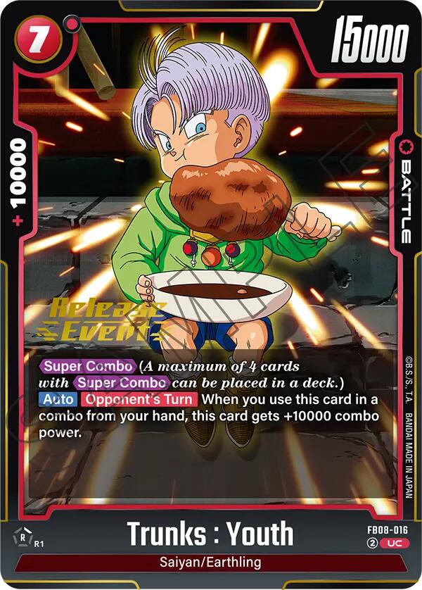 Trunks : Youth (FB08-016) [Saiyan's Pride Release Event]