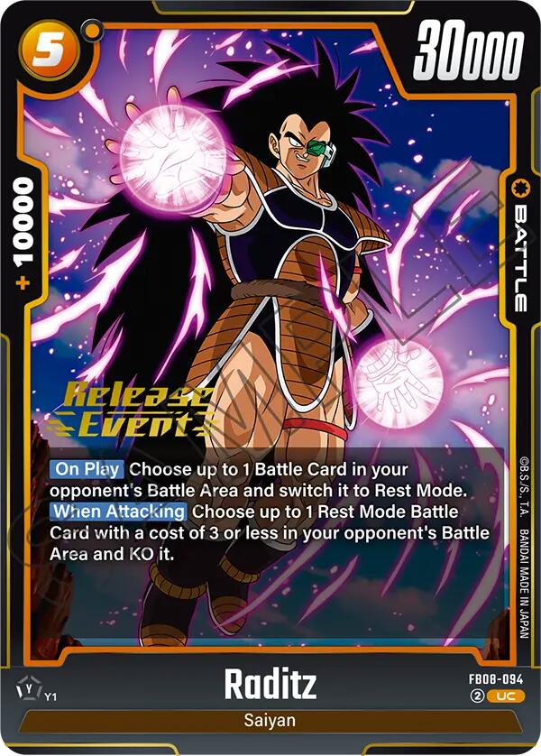 Raditz (FB08-094) [Saiyan's Pride Release Event]