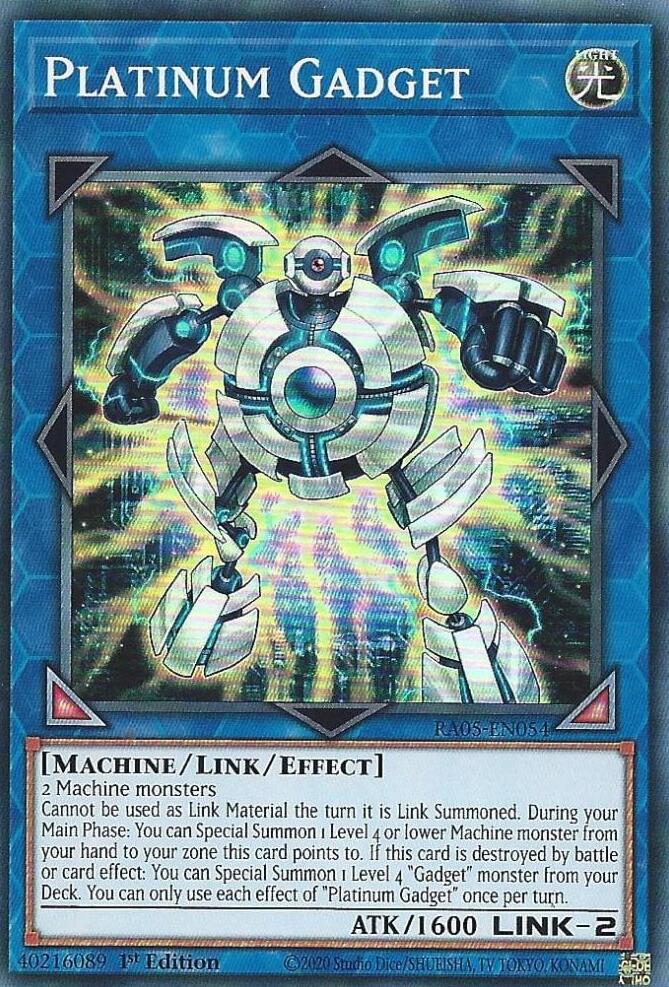 Platinum Gadget [RA05-EN054] Super Rare
