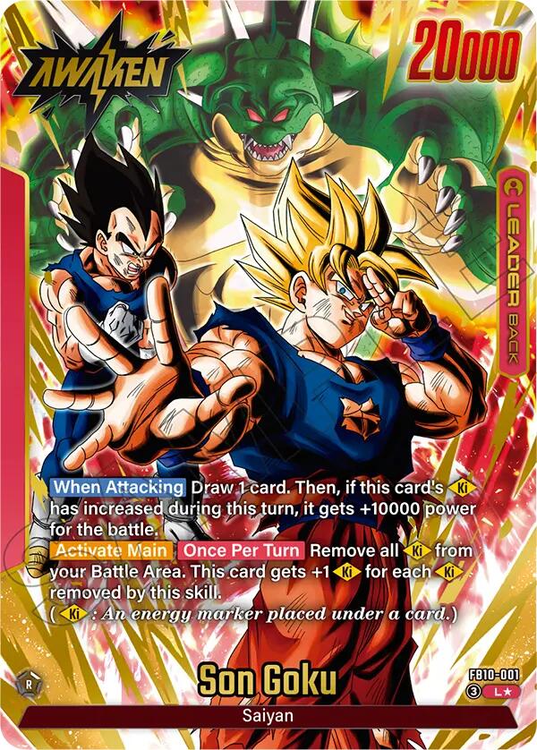 Son Goku (FB10-001) (Alternate Art) [Cross Force]
