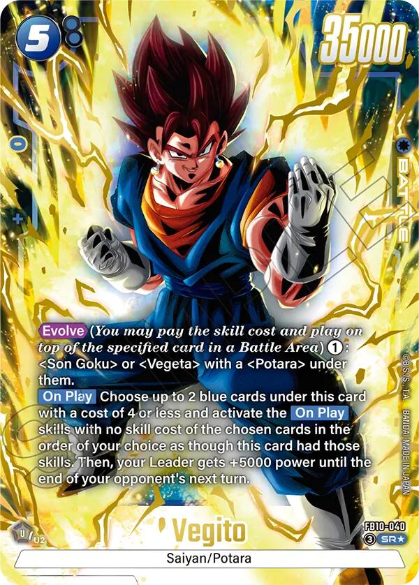 Vegito (FB10-040) (Alternate Art) [Cross Force]