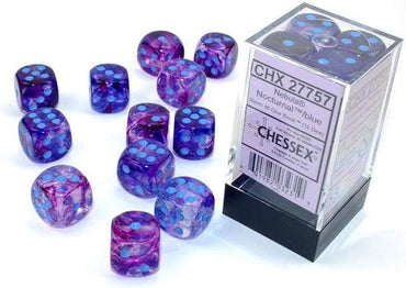 Chessex 12 mm - Nebula - Nocturnal/blue
