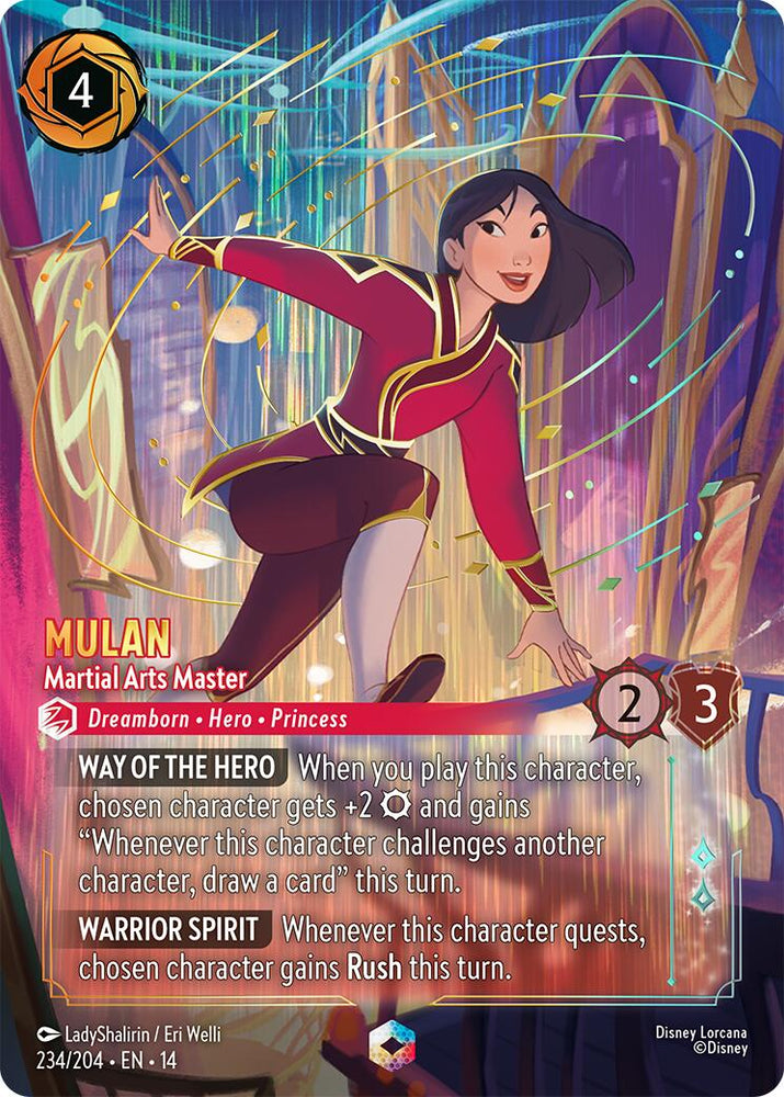 Mulan - Martial Arts Master (Enchanted) (234/204) [Hyperia City]