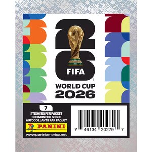 2026 Panini Fifa World Cup Stickers - 25 Pack