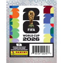 2026 Panini Fifa World Cup Stickers - 25 Pack