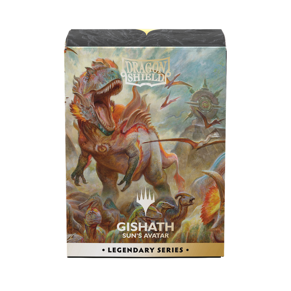 Dragon Shield: Standard 100ct Art Sleeves - Gishath, Sun s Avatar