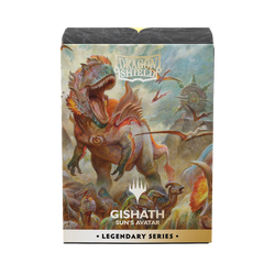 Dragon Shield: Standard 100ct Art Sleeves - Gishath, Sun s Avatar