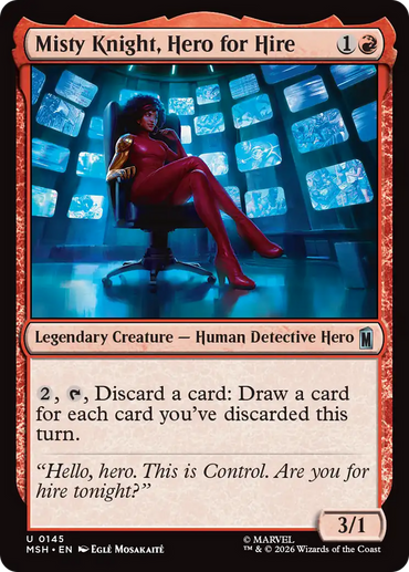 Misty Knight, Hero for Hire [Marvel Super Heroes]