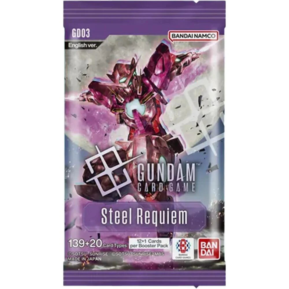 Gundam TCG - Booster Pack - GD03 - Steel Requiem