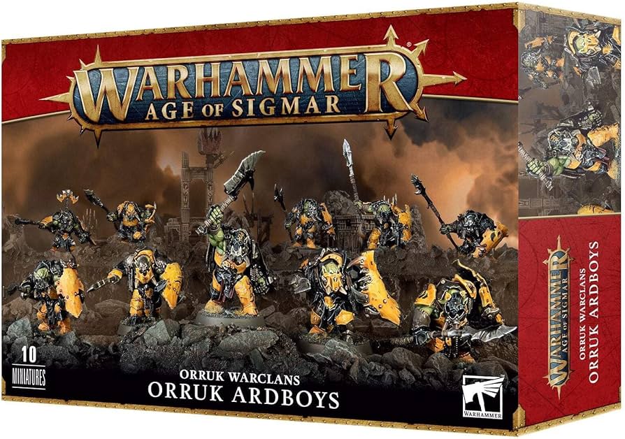 Warhammer - Age of Sigmar - Orruk Warclans - Orruk Ardboys