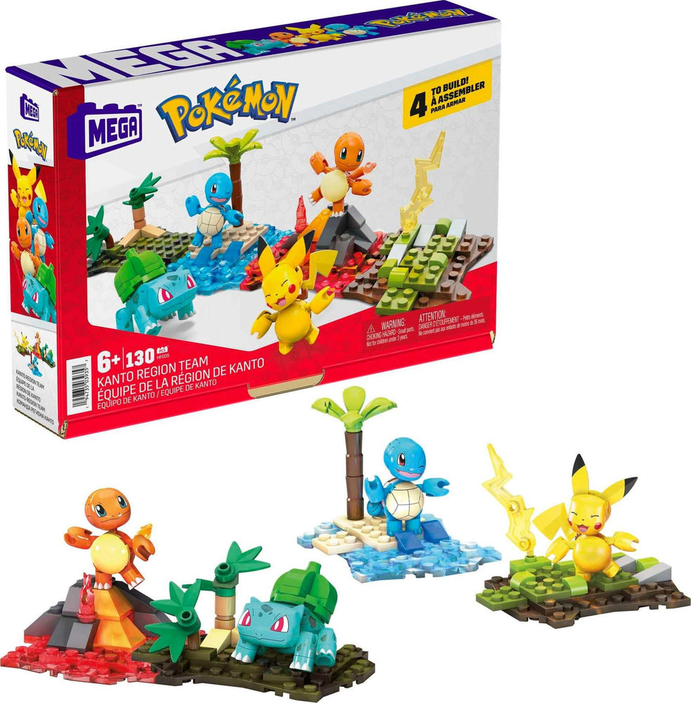 Mega Construx - Kanto Region Team