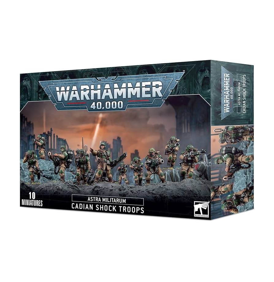 Warhammer - 40K - Astra Militarium - Cadian Shock Troops