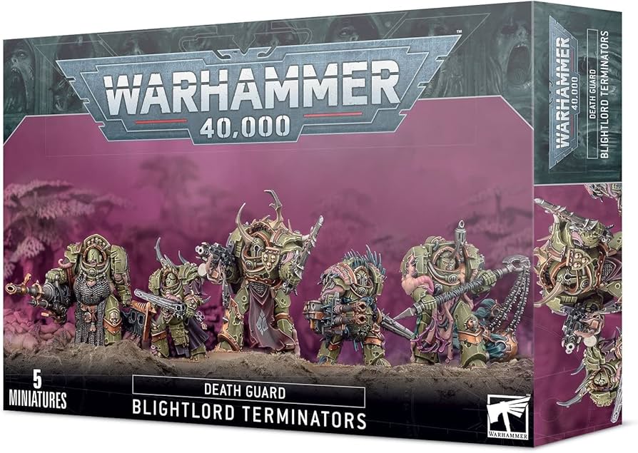 Warhammer - 40K - Death Guard - Blightlord Terminators