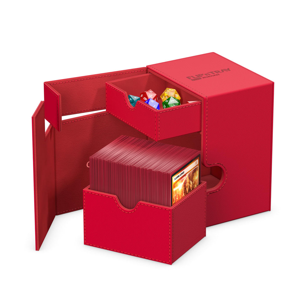 Ultimate Guard - Flip N Tray 133+ - Xenoskin - Red