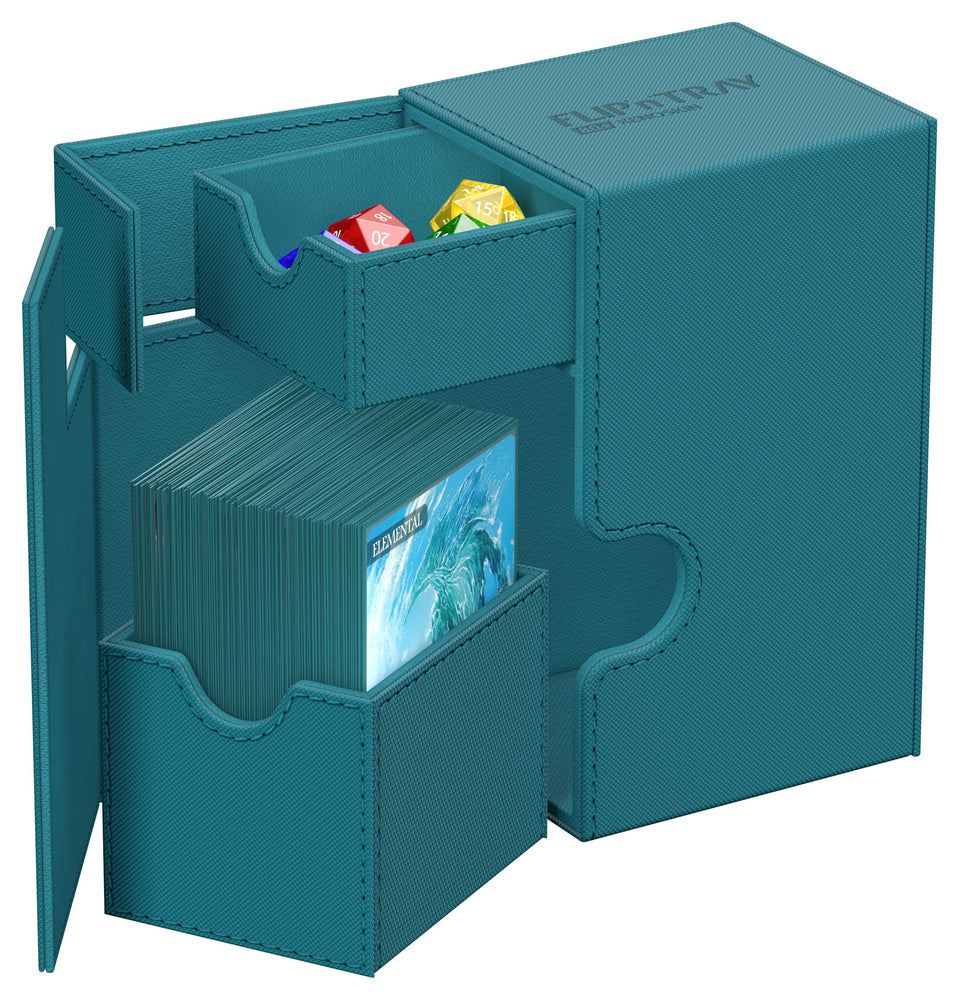 Ultimate Guard - Flip N Tray 80+ - Xenoskin - Petrol