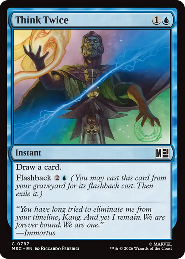Think Twice [Marvel Super Heroes Commander]