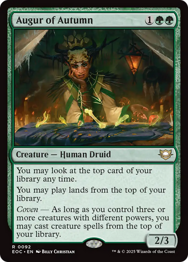 Augur of Autumn [Edge of Eternities Commander]