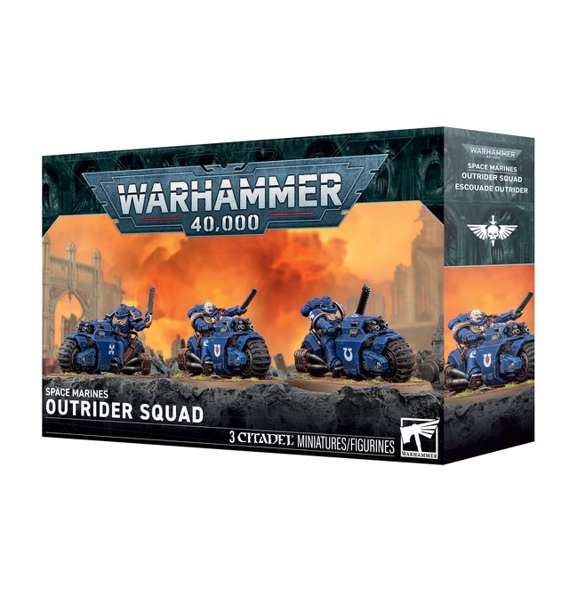 Space Marines: Outrider squad