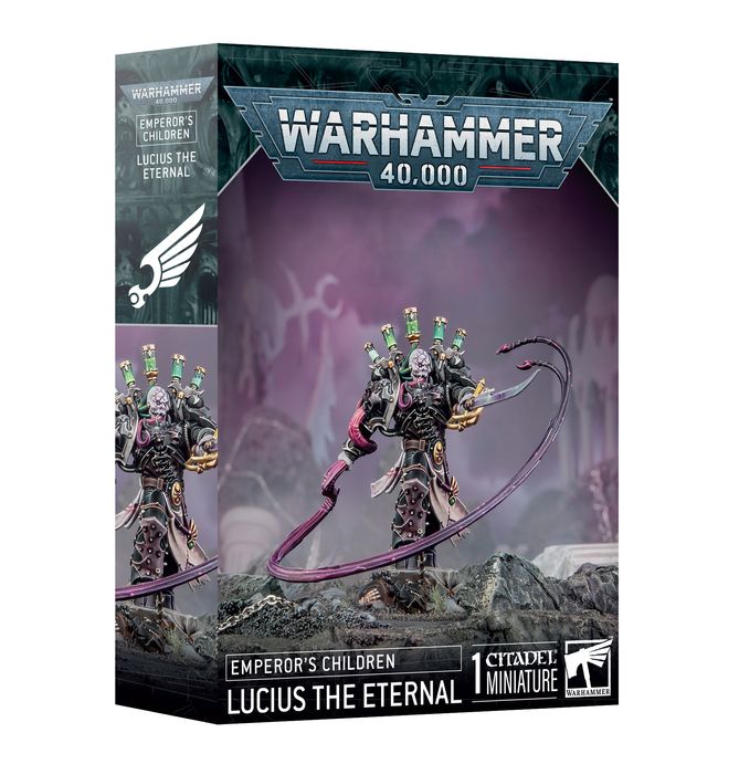 Warhammer - 40K - Emperor's Children - Lucius the Eternal