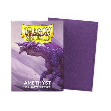 Dragon Shield: Standard 100ct Sleeves - Amethyst (Matte)