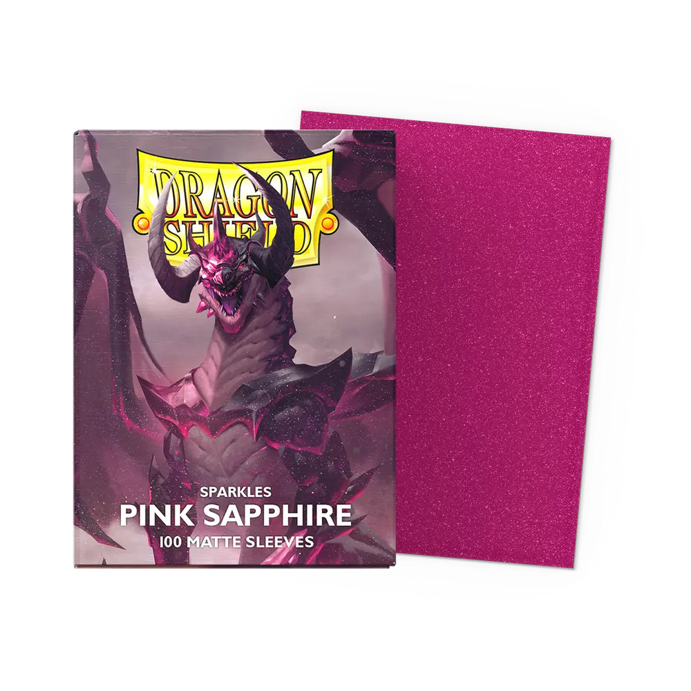 Dragon Shield - Standard - 100CT - Matte - Pink Sapphire