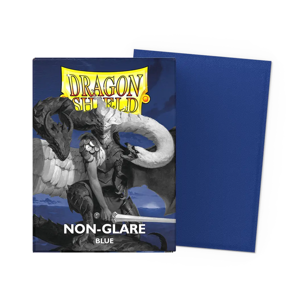 Dragon Shield - Dual - 100CT Standard Matte - Non-Glare - Blue