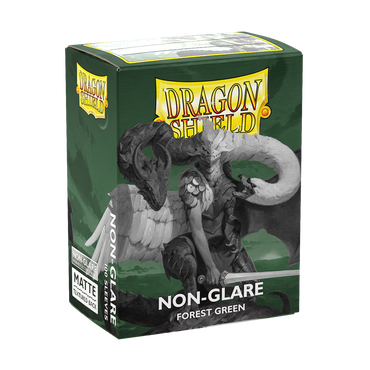 Dragon Shield - Dual - 100CT Standard Matte - Non-Glare - Forest Green