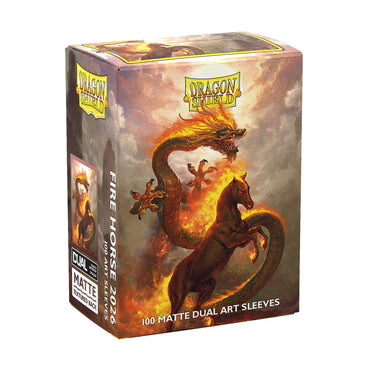 Dragon Shield - Standard - 100CT - Dual Art - Fire Horse 2026