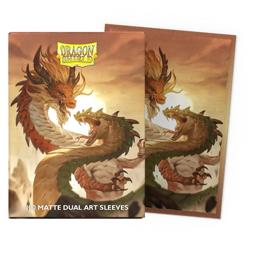 Dragon Shield - Standard - 100ct - Dual Art - Wood Snake