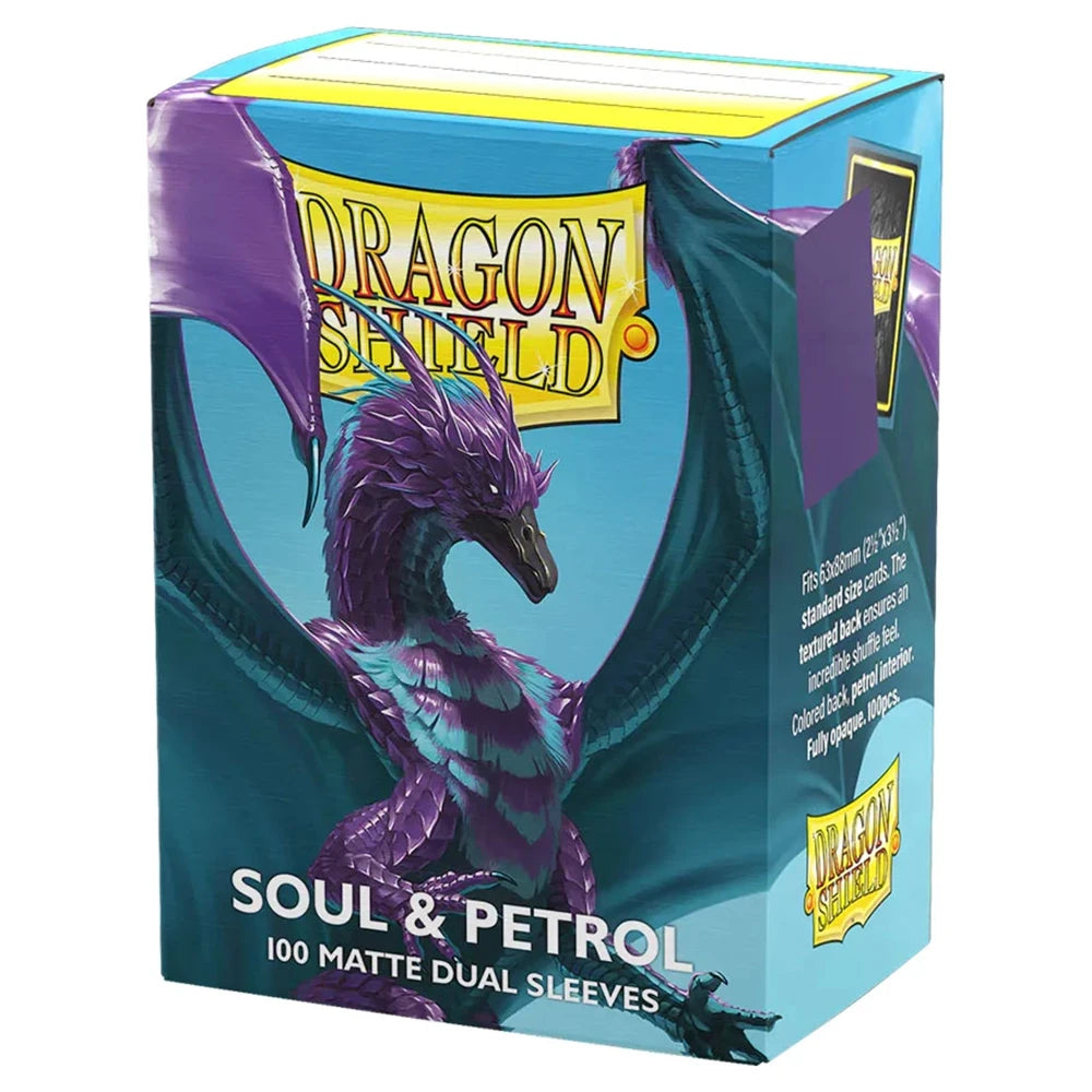 Dragon Shield - Standard - 100CT - Dual Matte - Soul & Petrol
