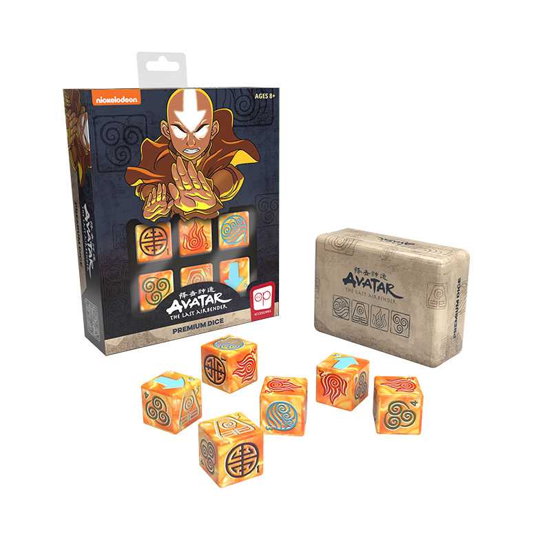 Avatar the Last Air Bender - Premium Dice Set