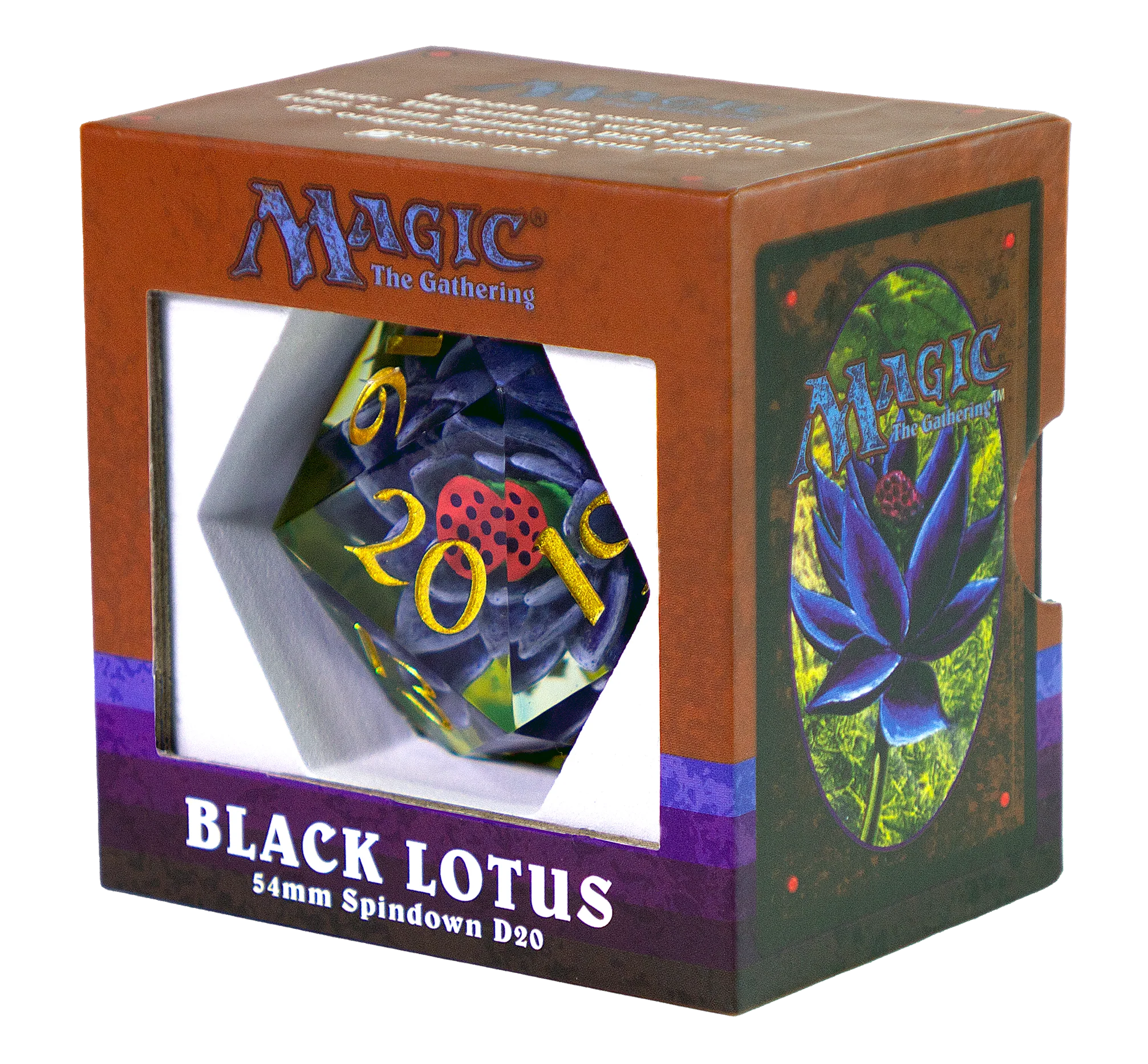 Sirius Dice 54mm Black Lotus D20