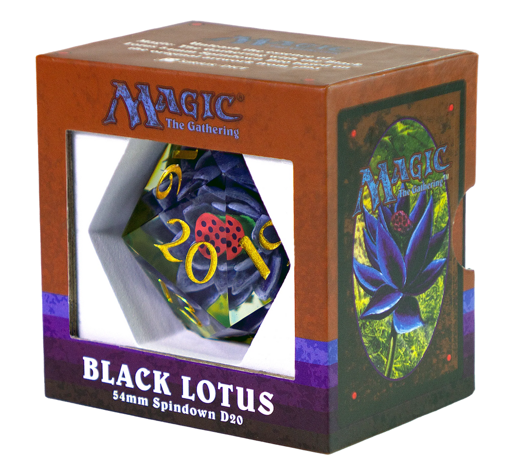 Sirius Dice 54mm Black Lotus D20