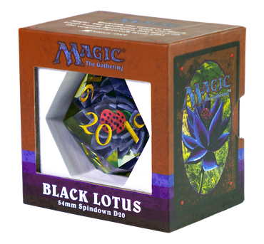 Sirius Dice 54mm Black Lotus D20