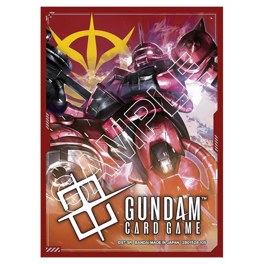 Gundam TCG - Card Sleeves - Char's Zaku