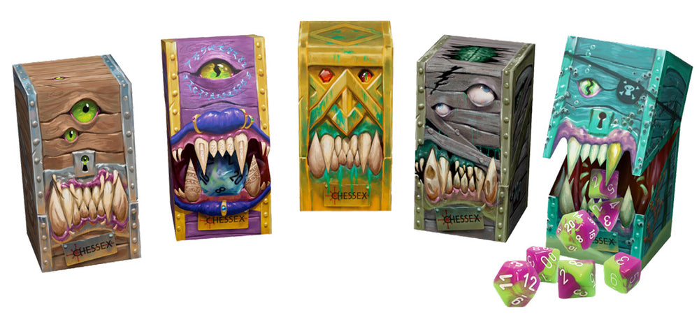 Chessex Hidden Wonders Mystery Box (7-Die Set) (Assorted)