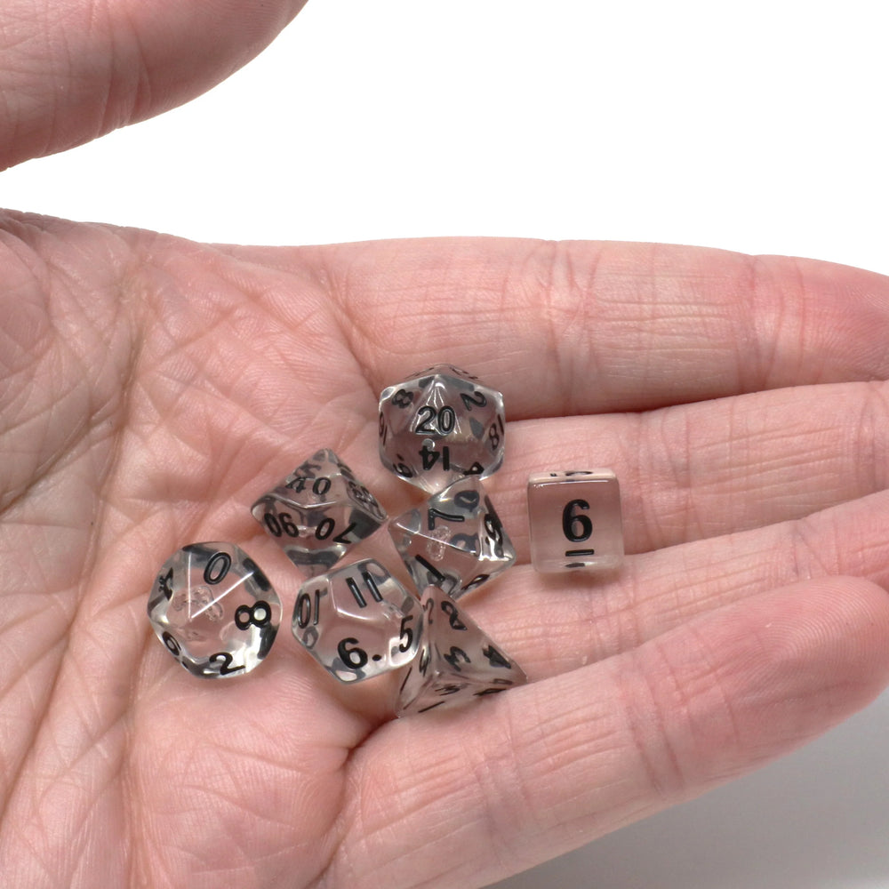 Die Hard Dice - Critlings - 7pc Mini RPG Set - Crystal Song