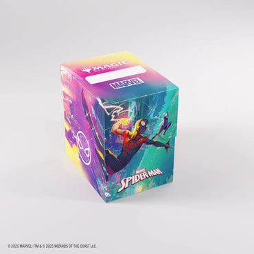 Gamegenic - Deck Box - Soft Crate 80 - Spider-Man/Spider-Gwen