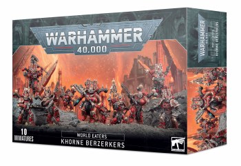 Warhammer - 40K - World Eaters -Khorne Berzerkers