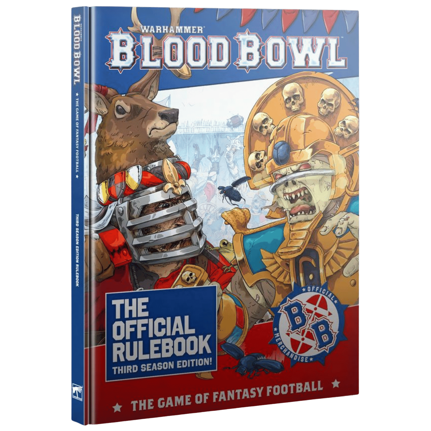 Warhammer - Blood Bowl The Official Rulebook Third Season Edition! - HC