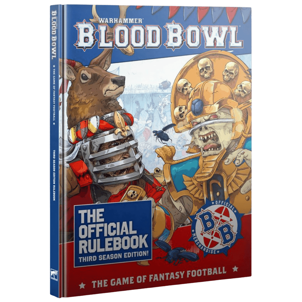 Warhammer - Blood Bowl The Official Rulebook Third Season Edition! - HC