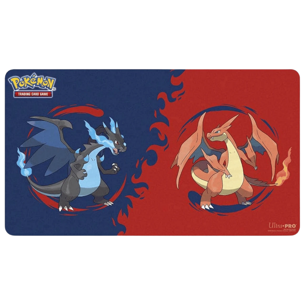 Ultra PRO: Playmat - Pokemon (Mega Charizard X and Y)