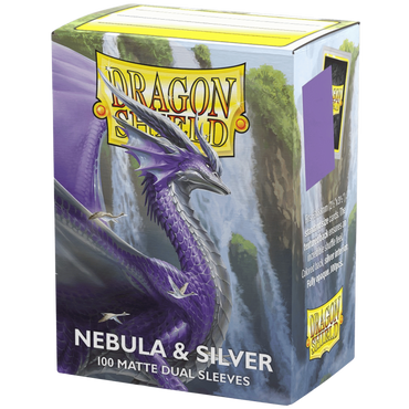 Dragon Shield - 100CT Dual Matte - Nebula & Silver