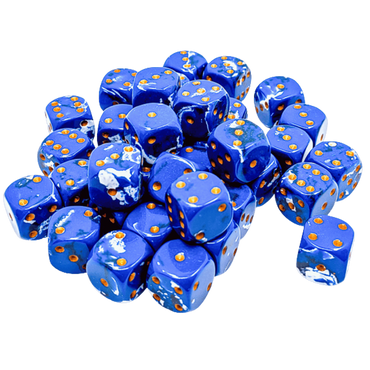 Chessex - 12mm - Brush - Wavebreak/gold