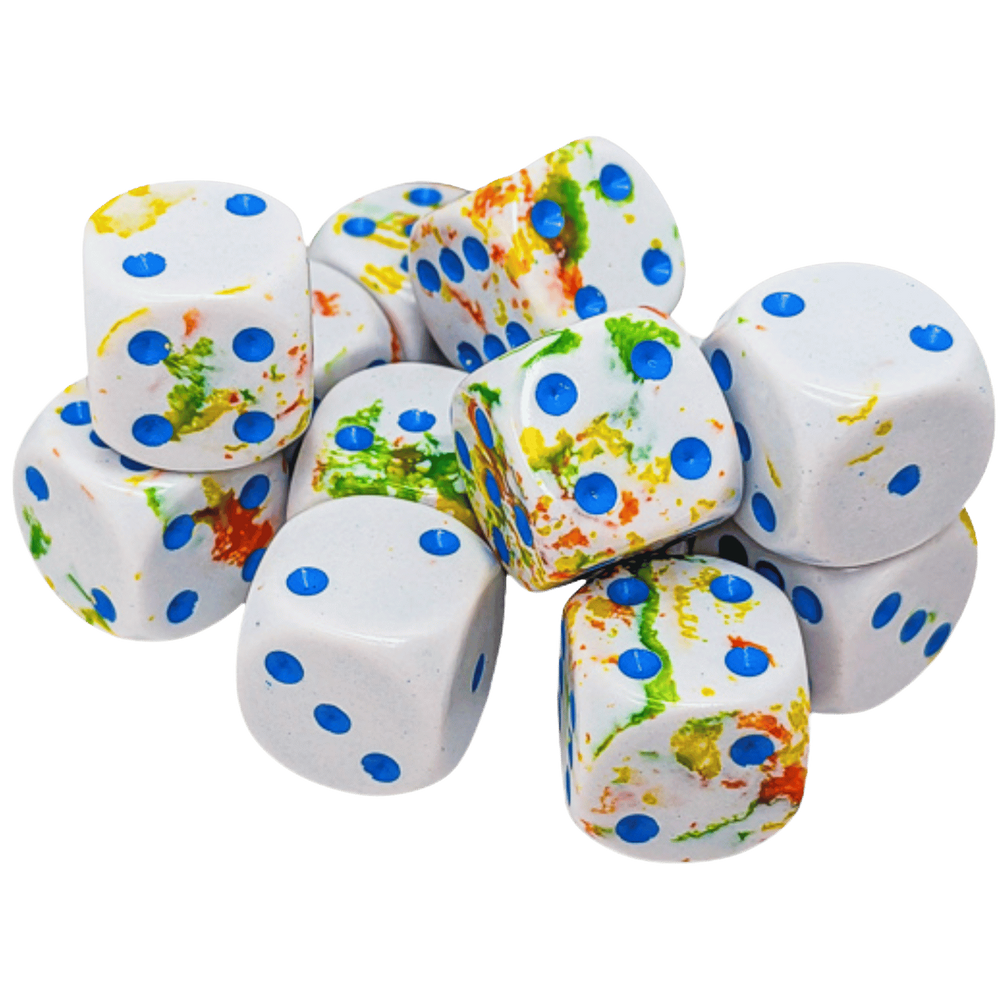 Chessex 16 MM - Brush - Breezy/blue