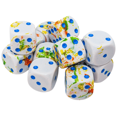 Chessex 16 MM - Brush - Breezy/blue