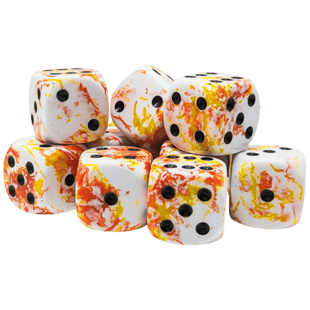Chessex 16 MM - Brush - Sunrise/black