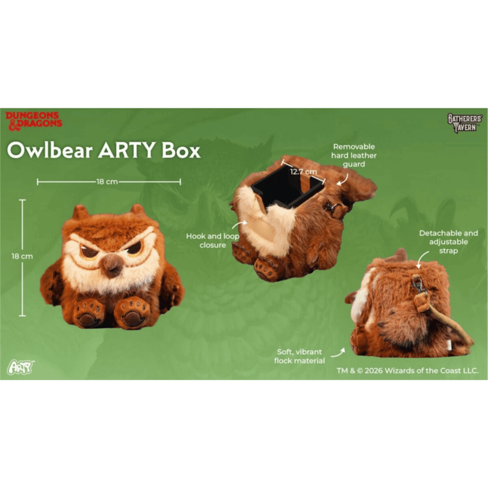 Arty Deck Box - Owlbear