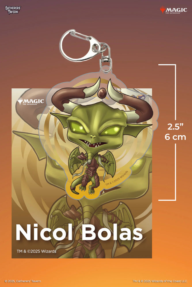 Gatherer's Tavern - MTG Keychains - Nicol Bolas