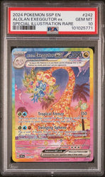 ALOLAN EXEGGUTOR EX #242 - SIR - PSA GEM MT 10